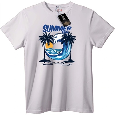 NOONEBRAND Тениска Лятно време морска вълна - XL, Black