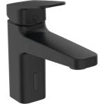 Ideal Standard Ceraplan iX - Хибриден смесител за мивка, с чучур ClickClack, на батерии, копринено черен BD283XG (BD283XG)