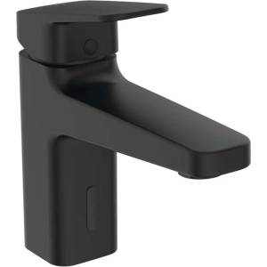 Ideal Standard Ceraplan iX - Хибриден смесител за мивка, с чучур ClickClack, на батерии, копринено черен BD283XG (BD283XG)