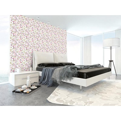 DIMEX ART Луксозна флизелинова тапета розови малки цветя