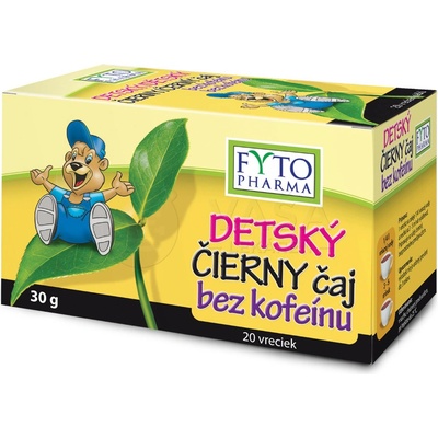 Fytopharma ČIERNY bez kofeínu 20 x 1,5 g