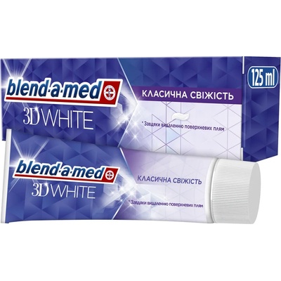 Blend-a-med 3dw Белота, паста за зъби, 125мл (8006540793206)