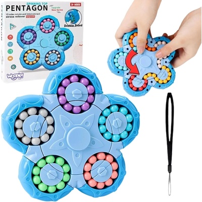 Woopie antistresová logická hra Magic Beans Puzzle Pentagon