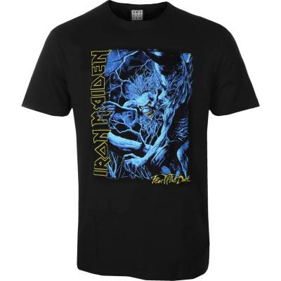 AMPLIFIED мъжка тениска iron maiden - fear of the dark blue - amplified - zav210m171