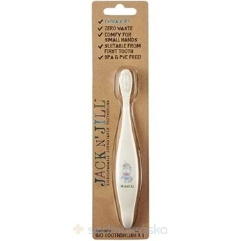 Jack N'Jill BIO Detská zubná kefka Extra Soft Jednorožec 1 ks