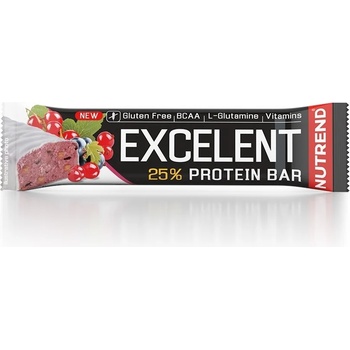 Nutrend Excelent Protein Bar Вкус: касис с червена боровинка