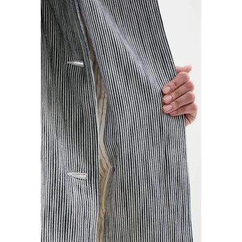 Sessun Яке с лен Sessun в тъмносиньо преходен модел 25212005 (25212005)