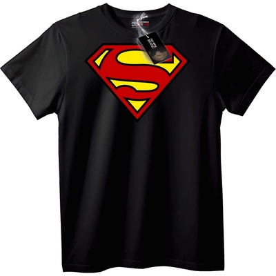 NOONEBRAND Тениска Лого Superman - 5XL, Black