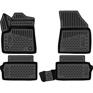 LEMENT Element 3D rubber floor mats suitable for FIAT Grande Panda| Year of construction 2025-> | Electric | 100% custom-fit all-weather floor mats made of TPE, high edge, waterproof, non-slip, odorless - EX