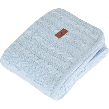 Cangaroo Бебешко одеяло Cangaroo - Sherpy, 75 х 100 cm, синьо (111889)