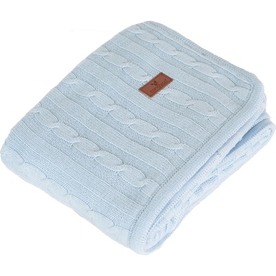 Cangaroo Бебешко одеяло Cangaroo - Sherpy, 75 х 100 cm, синьо (111889)