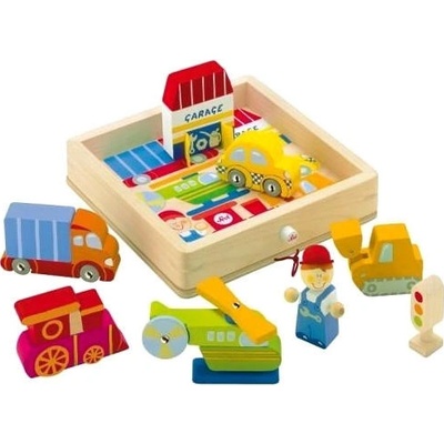 Sevi 81677 Block puzzle Buildings