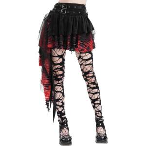 Devil fashion дамска пола DEVIL FASHION - Black and Red Gothic Punk - SKT210