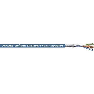 Lapp ETHERLINE P CAT. 5E 2X2X24/1AWG 2170281/100 CAT 5e SF/UTP 100m