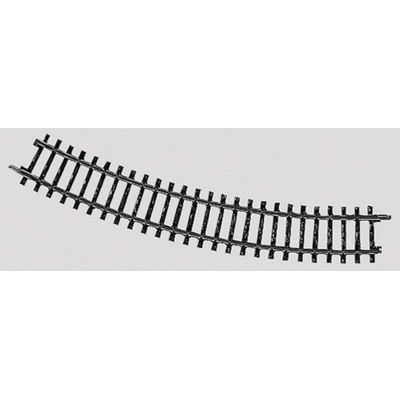 Märklin K koľaj H0 2221 zahnutá koľaj 10 ks