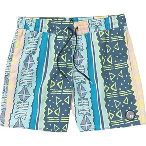 Volcom Бански гащета Volcom Lido Print Trunk 17´´ swimming shorts - Multicolor (Crete Blue)