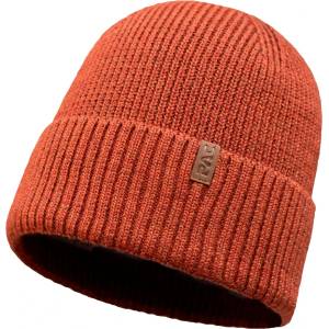 P. A. C P. A. C. Зимна шапка (beanie) P. A. C. Mirou Merino Beanie - Rust Melange - размер One Size (904-2871-0311)