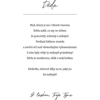 Plakát Děda