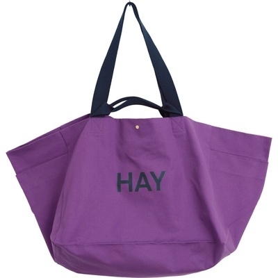 HAY Látková taška Weekend Large Purple