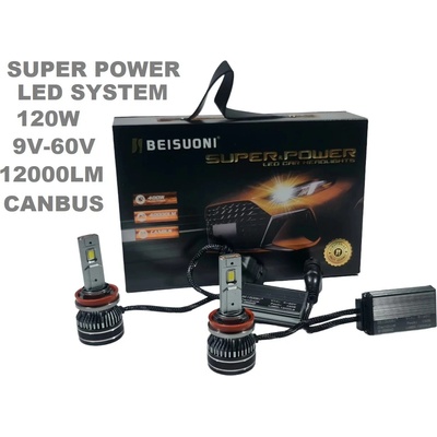 Лед крушки Н11 N9 за фарове 120W (Аl 3655-11)