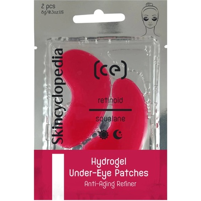Skincyclopedia Хидрогел пачове за очи с ретиноид и сквалан, 1 чифт