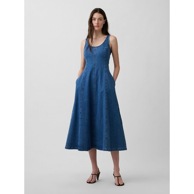 GAP Макси рокля от деним с джобове GAP GAP | Sin | ЖЕНИ | XS