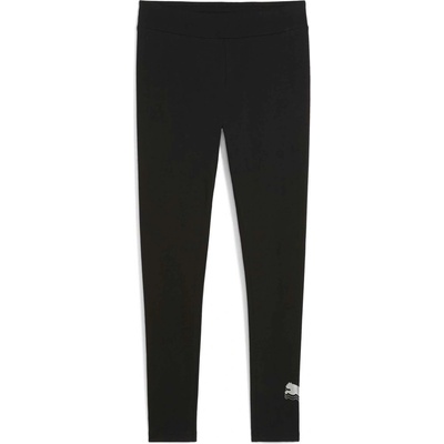 Puma ESS Metallic Leggings Čierna