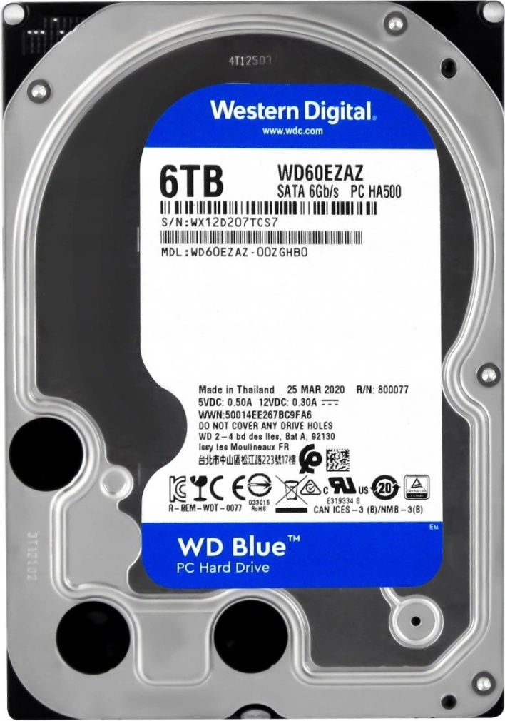 WD Blue 6TB, WD60EZAZ - Heureka.cz