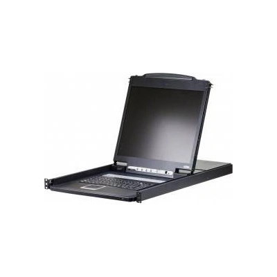 ATEN 8-Port 19 LCD KVM Switch with Scandinavian Keyboard