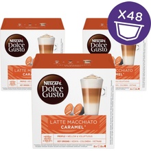 Nescafé Dolce Gusto Latte Macchiato Caramel kávové kapsle 48 ks