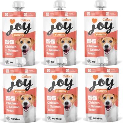 Calibra Joy Dog Yummy Chicken & Salmon Treat 6 x 100 g