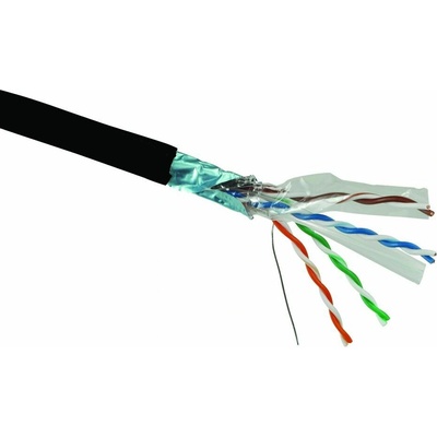 Solarix 27655194 FTP 4x2x0,5 CAT6 PE venkovní, cívka, 500m