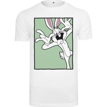 Merchcode Looney Tunes Bugs Bunny Funny Face Tee white