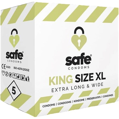 Safe - Condoms King Size XL 5 pcs