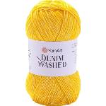 YARNART Denim Washed 901 Mustard Плетива прежда (Denim Washed 901)
