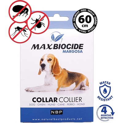 Max Biocide Collar dog antiparazitný obojok pre psov 60 cm