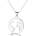 Silenti Jewelry Сребърно колие "Планета