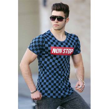 Madmext Мъжка тениска 2621 - Индиго 285174 (285174_Тъмно син)