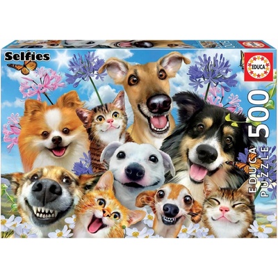 Educa 500 Pcs Selfie Fun In The Sun Puzzle (017983)