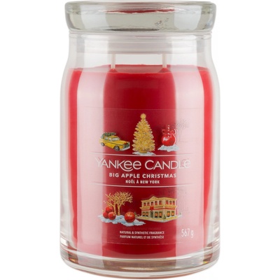 Yankee Candle Signature Big Apple Christmas 567g – Zboží Mobilmania