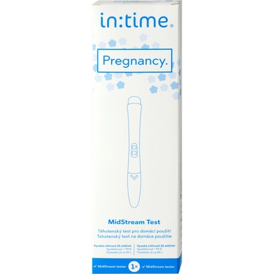Intime Pregnancy MidStream těhotenský test 1 ks