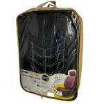 Streetech 3D Тапицерия за седалки кожена Streetech Classy - черна с бели елементи (EG-MDX35-107)