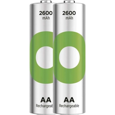 Emos, Nabíjecí baterie GP ReCyko 2600mAh AA (HR6), 2 ks