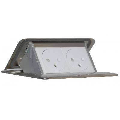 LEGRAND Pop-up part 1 x 4 modules brushed stainless steel 54021 | Démos