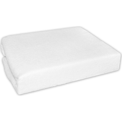 Baby Nellys Prostěradlo jersey bílé 75x35