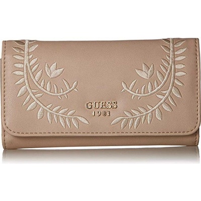 Guess Dámská Nessa Embroidered Slim písková