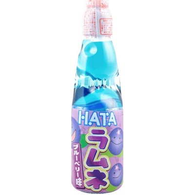 Hata Ramune nápoj s příchutí borůvky 200 ml