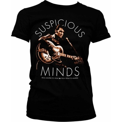 Elvis Presley Suspicious Minds Black