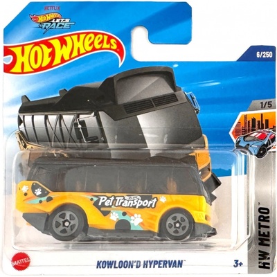 Mattel Hot Wheels KowloonD Hypervan červený