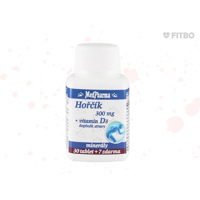 MedPharma Hořčík 300 mg + vit.D3 37 tablet